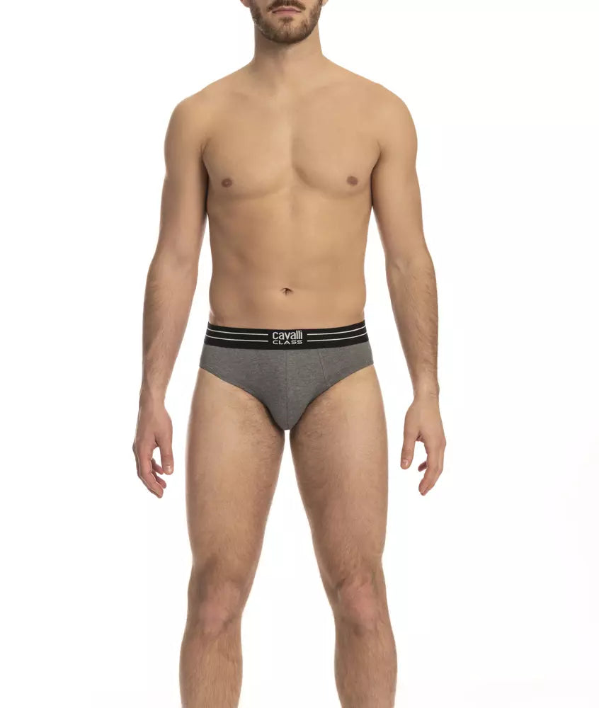 Gray Cotton Men Underwear Pack - SEHABRANDS