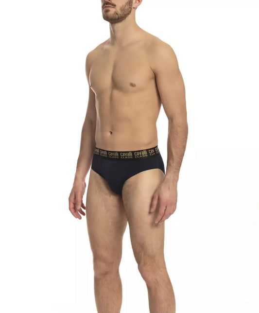 Blue Cotton Men Brief - SEHABRANDS