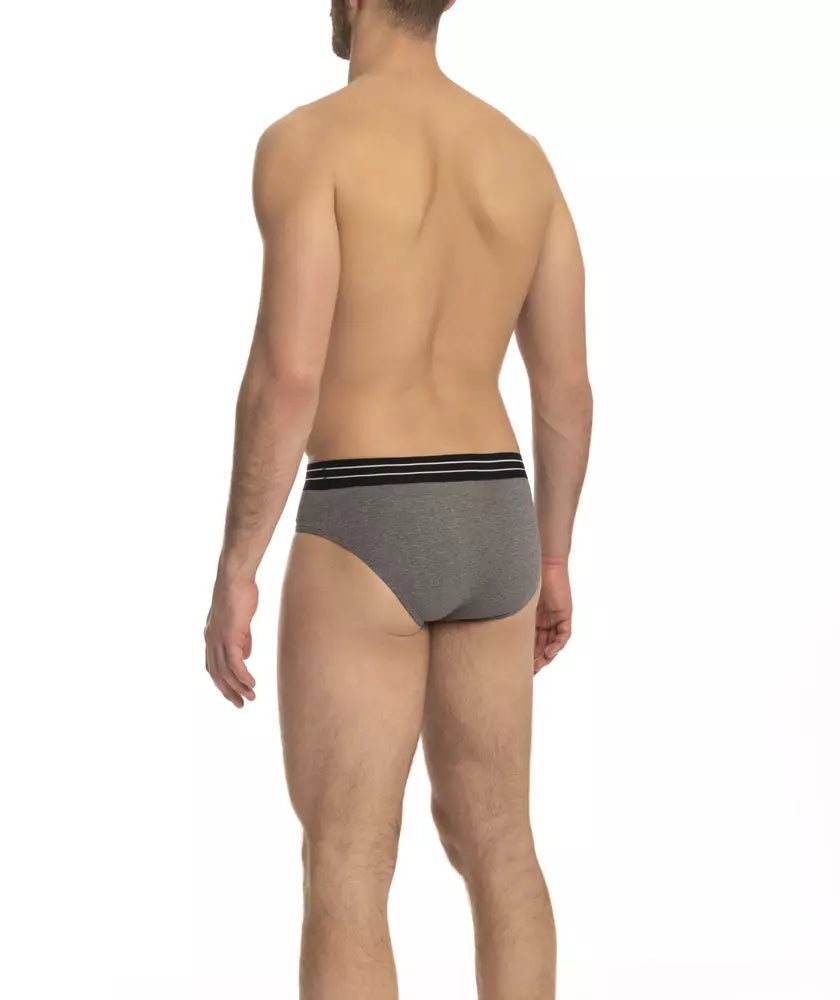 Gray Cotton Men Underwear Pack - SEHABRANDS