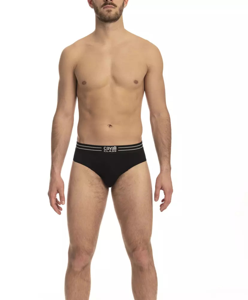 Black Cotton Men Underwear - SEHABRANDS