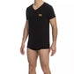 Black Cotton Men T-Shirt - SEHABRANDS