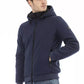 Blue Polyester Men Jacket - SEHABRANDS