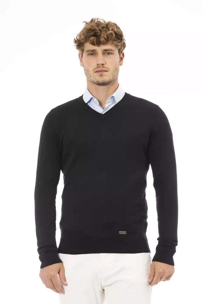 Black Modal Men Sweater - SEHABRANDS