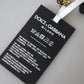 Dolce & Gabbana Chic Black and Gold Designer Keychain