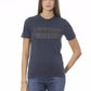 Blue Cotton Women T-Shirt - SEHABRANDS