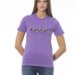 Purple Cotton Women T-Shirt - SEHABRANDS