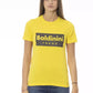 Yellow Cotton Women T-Shirt - SEHABRANDS