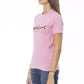 Pink Cotton Women T-Shirt - SEHABRANDS