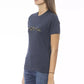 Blue Cotton Women T-Shirt - SEHABRANDS