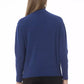 Blue Wool Women Sweater - SEHABRANDS