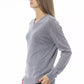 Gray Wool Women Sweater - SEHABRANDS