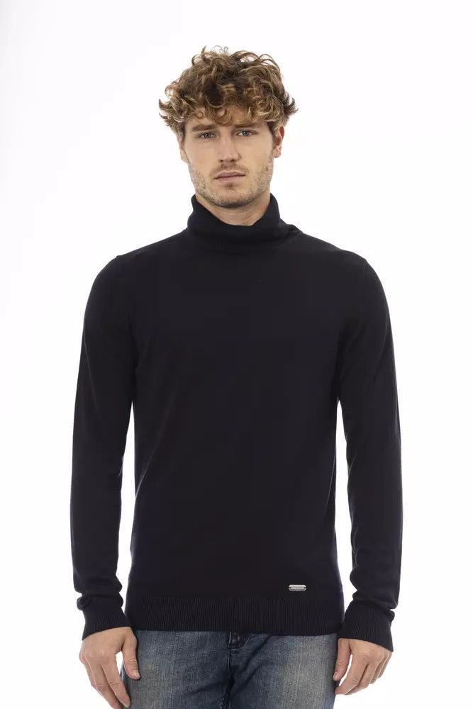 Blue Modal Men Sweater - SEHABRANDS