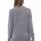 Gray Wool Women Sweater - SEHABRANDS