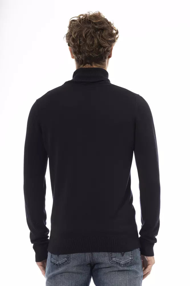 Blue Modal Men Sweater - SEHABRANDS