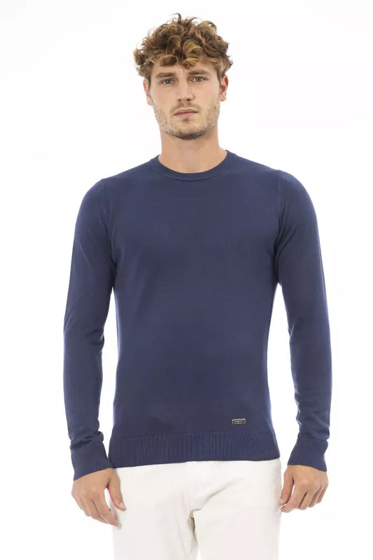 Blue Modal Men Sweater - SEHABRANDS