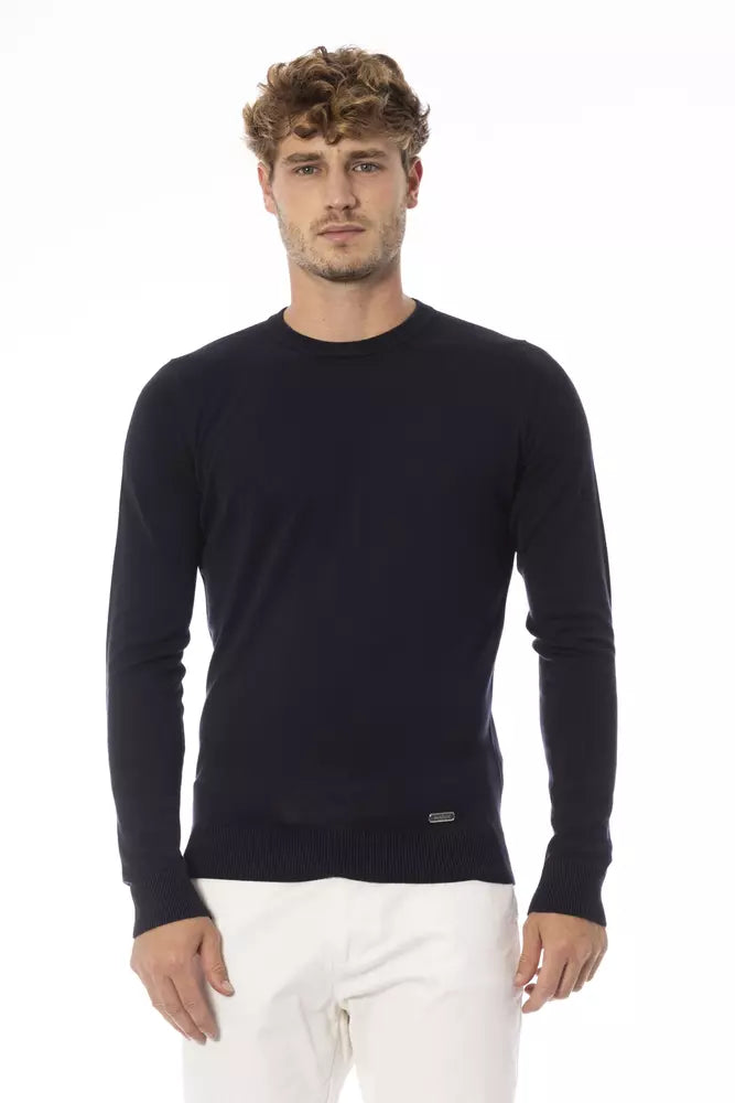 Blue Modal Men Sweater - SEHABRANDS