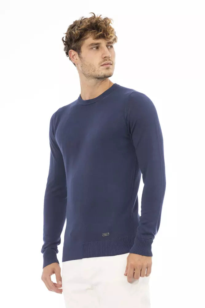 Blue Modal Men Sweater - SEHABRANDS