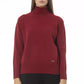 Red Wool Women Sweater - SEHABRANDS