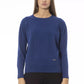 Blue Wool Women Sweater - SEHABRANDS