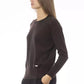 Brown Wool Women Sweater - SEHABRANDS