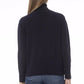 Blue Wool Women Sweater - SEHABRANDS