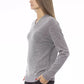 Gray Wool Women Sweater - SEHABRANDS