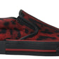 Dolce & Gabbana Chic Leopard Print Loafers Sneakers