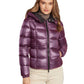 Elegant Light Purple Puffer Jacket - SEHABRANDS