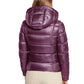 Elegant Light Purple Puffer Jacket - SEHABRANDS