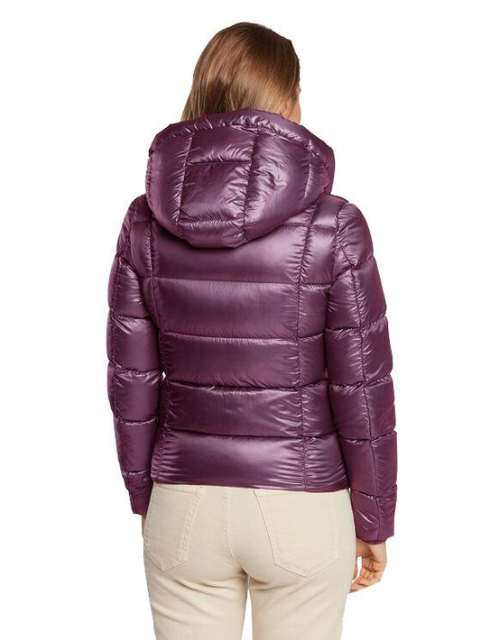 Elegant Light Purple Puffer Jacket - SEHABRANDS