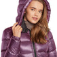 Elegant Light Purple Puffer Jacket - SEHABRANDS