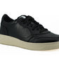 Elegant Black Leather Sneakers - Unisex Style - SEHABRANDS