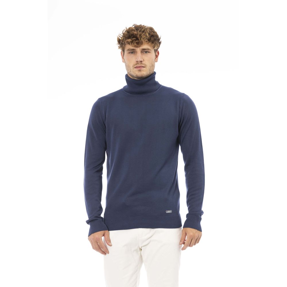 Blue Modal Men Sweater - SEHABRANDS