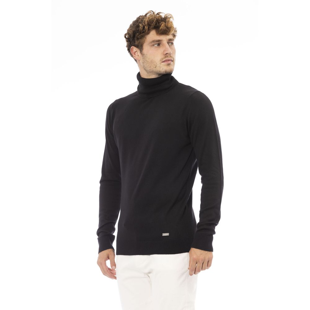 Black Modal Men Sweater - SEHABRANDS