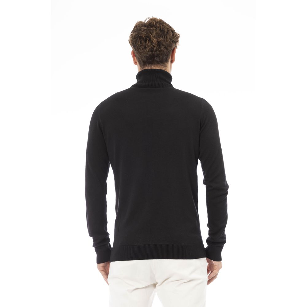 Black Modal Men Sweater - SEHABRANDS