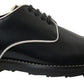 Dolce & Gabbana Elegant Black and White Formal Men's Shoes