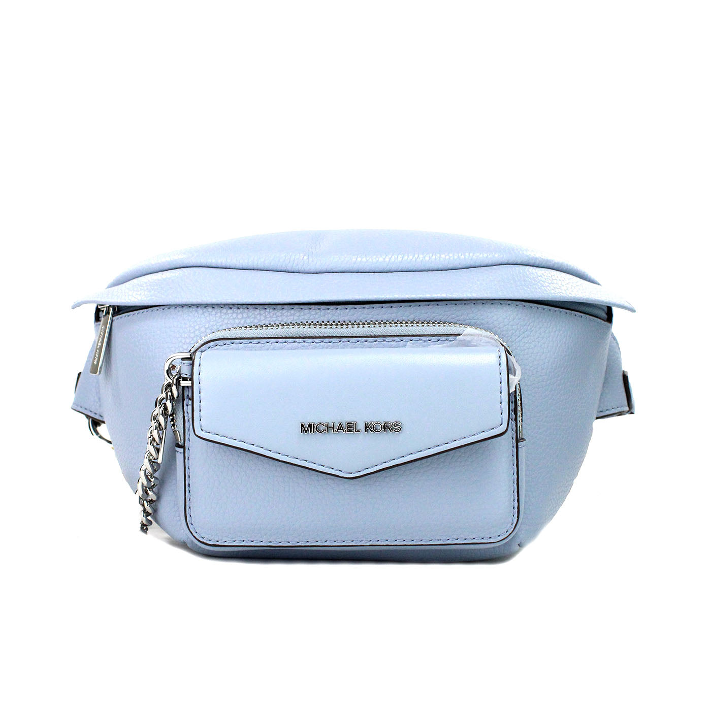 Maisie Large Pale Blue 2-n-1 Waistpack Card Case Fanny Pack Bag - SEHABRANDS