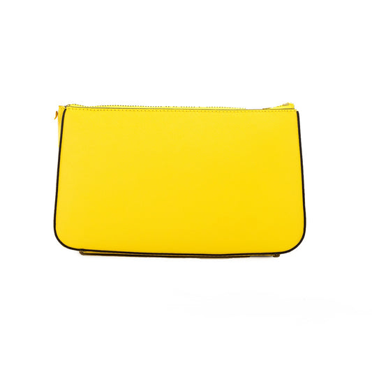 Jet Set Daffodil Vegan Crossbody Tech Attachment Bag Purse - SEHABRANDS