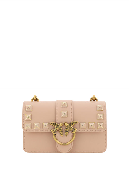 Chic Pink Cipria Mini Love Shoulder Bag - SEHABRANDS