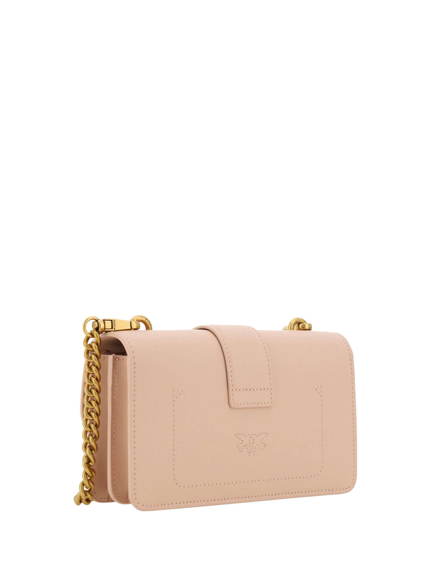 Chic Pink Cipria Mini Love Shoulder Bag - SEHABRANDS