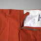 Elegant Orange Pure Cotton Pants - SEHABRANDS