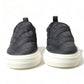 Dolce & Gabbana Elegant Quilted Black Canvas Sneakers