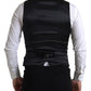 Dolce & Gabbana Elegant Black Formal Dress Vest