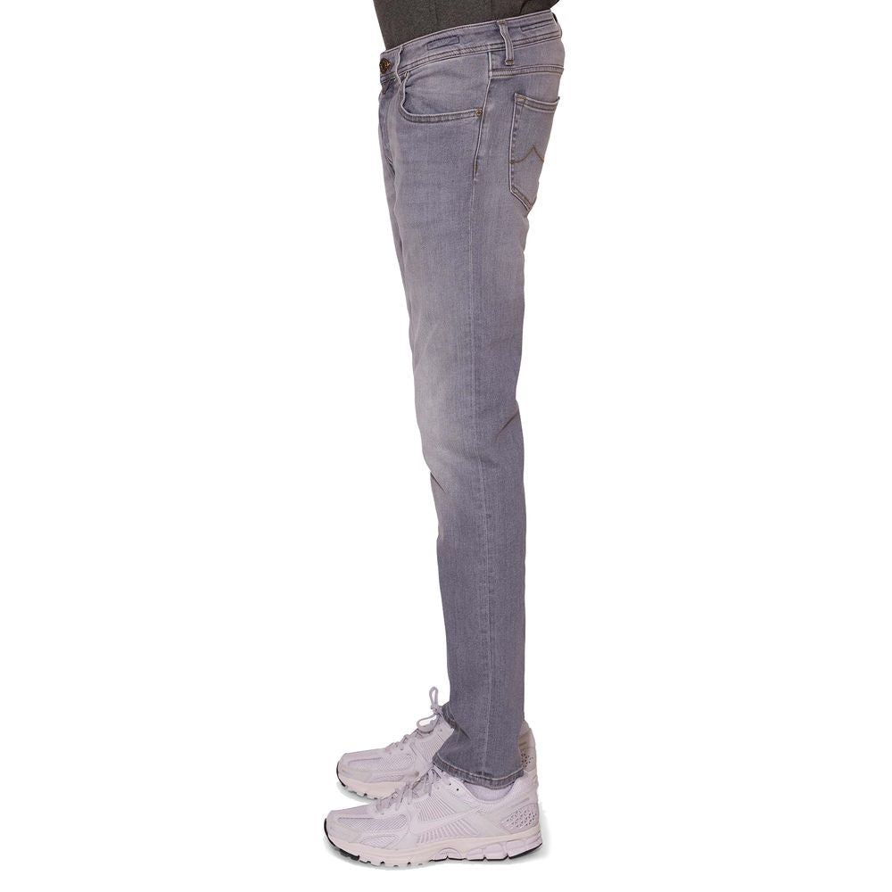 Sleek Slim Fit Grey Denim - SEHABRANDS