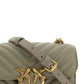 Chic Mini Love Bell Shoulder Bag in Noce Green - SEHABRANDS