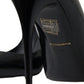 Dolce & Gabbana Elegant Black Patent Stiletto Heels