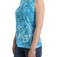 Elegant Sleeveless Silk-Detailed Top - SEHABRANDS