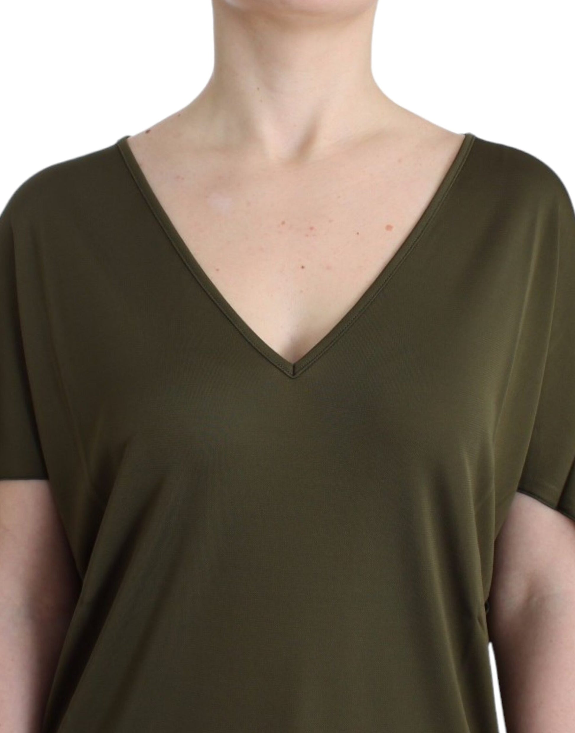 Emerald Elegance Rayon Blouse - SEHABRANDS