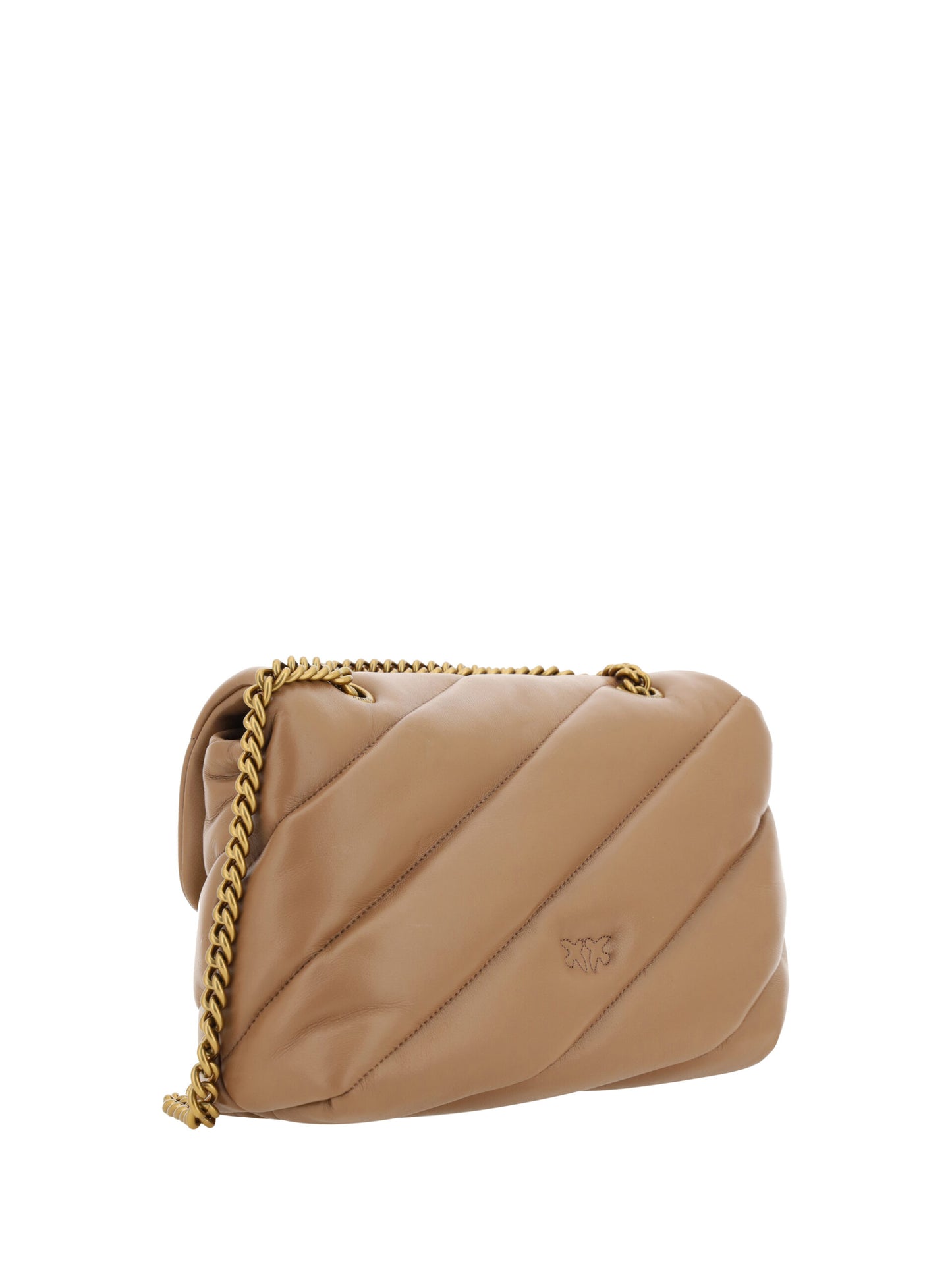 Elegant Quilted Calf Leather Shoulder Bag - SEHABRANDS