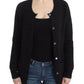 Chic Transparent Back Woolen Cardigan - SEHABRANDS